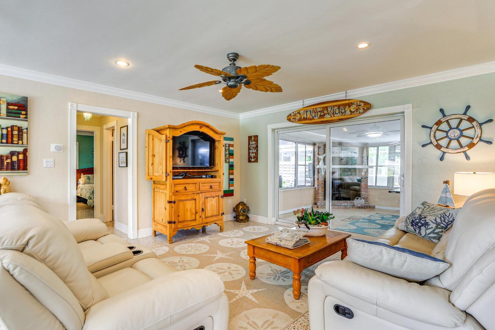 Quiet Sarasota Retreat - 6 Mi To Siesta Key Beach! Villa Exterior photo